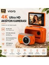 Teknomie Viora 4K Ultra HD Mini Kamera