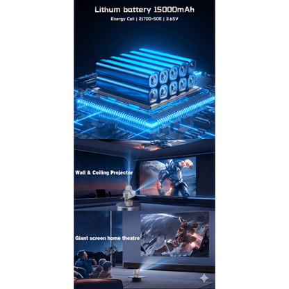 Teknomie Nova Go Traveler Projeksiyon Cihazı