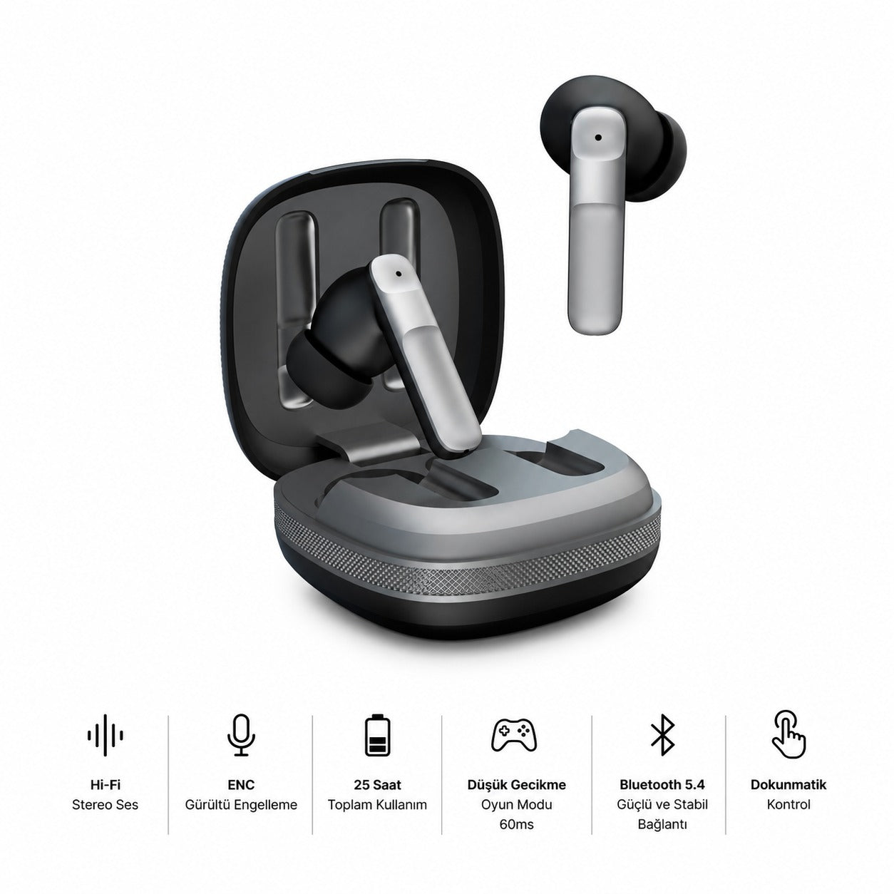 T11 ENC Bluetooth 5.3 Kablosuz Kulaklık