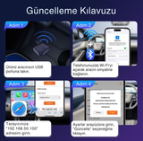 Mini Ultra Kablosuz CarPlay & Android Auto Adaptörü