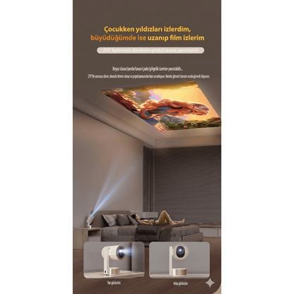 Teknomie Nova Go Traveler Projeksiyon Cihazı