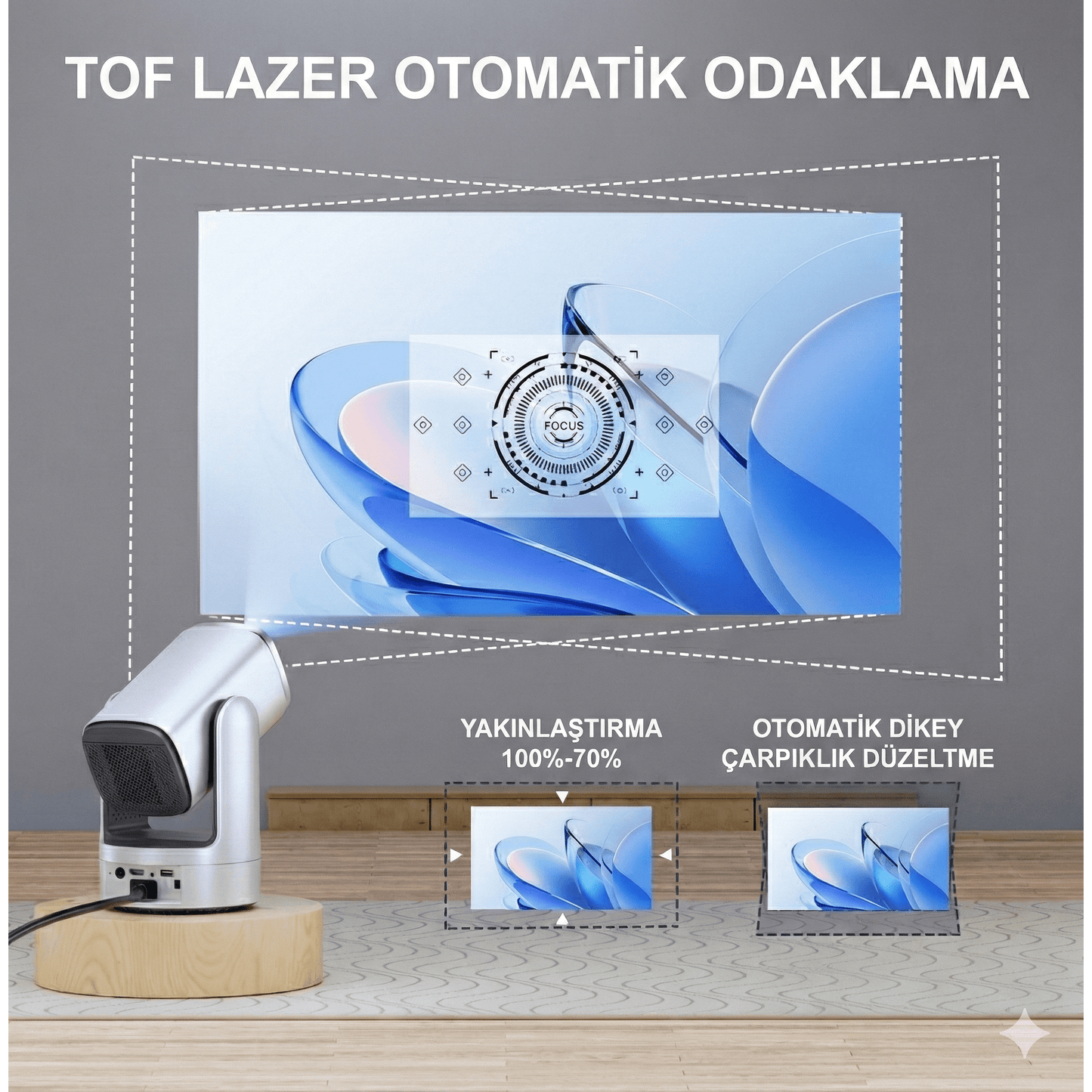 Teknomie Nova Ultimate Projeksiyon Cihazı