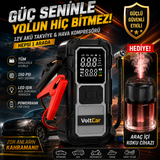 AT002 Akü Takviye Cihazı – Araç Marş Cihazı, Lastik Şişirme, Powerbank, LED Işık