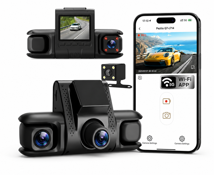Teknomie 4 Kanallı Pro Araç Kamerası