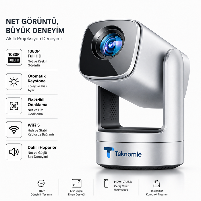 Teknomie Nova Ultimate Projeksiyon Cihazı