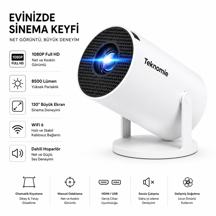 Teknomie Nova One Projeksiyon Cihazı