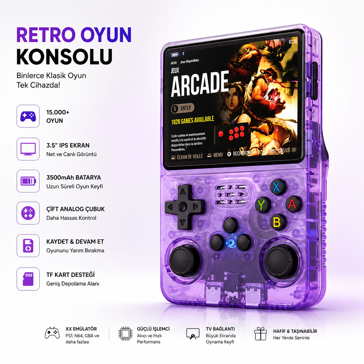Teknomie Mini Oyun Konsolu