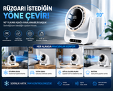 Teknomie F6 Turbo Masaüstü Fanı