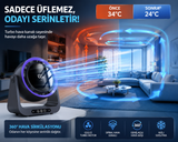 Teknomie F6 Turbo Masaüstü Fanı