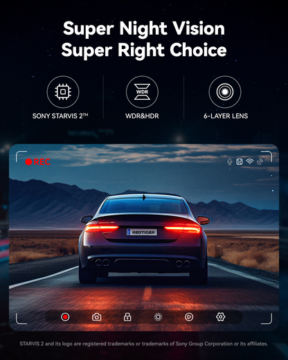 Teknomie 4 Kanallı Full HD Araç Kamerası - 360° Tam Koruma & Wi-Fi Uygulama Destekli
