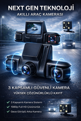 Teknomie 4 Kanallı Pro Araç Kamerası