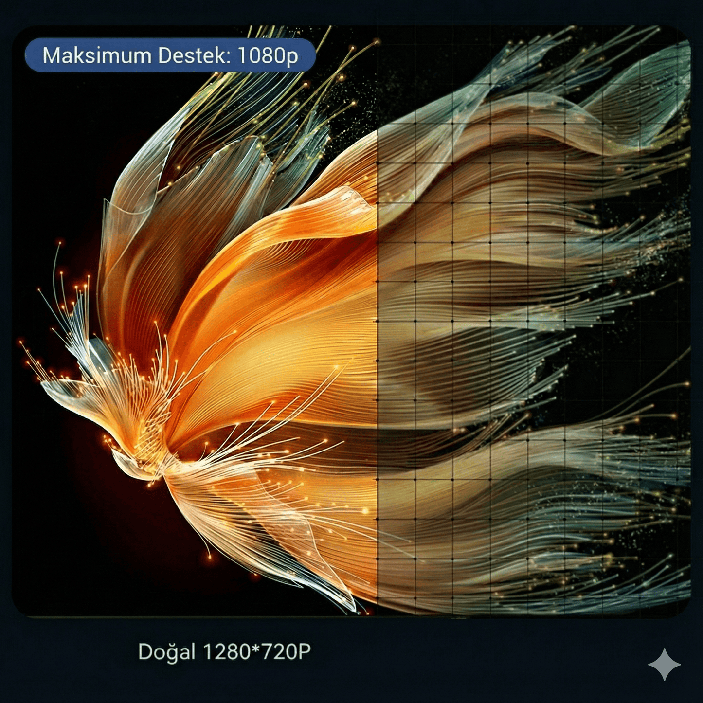 Teknomie Nova Go Traveler Projeksiyon Cihazı