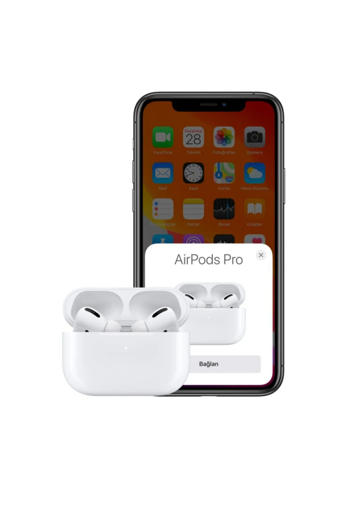 Air Pro 2 Anc Bluetooth Kulaklık - Aktif Gürültü Engelleme, iOS & Android Uyumlu
