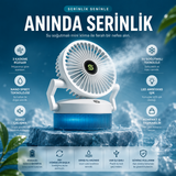 Teknomie SDG Spreyli Turbo Masaüstü Fanı